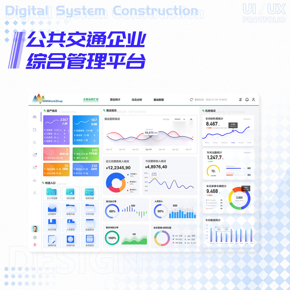 公共交通企业综合管理平台