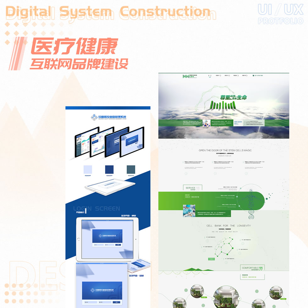 医疗健康企业官网建设